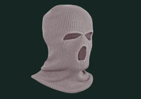 B2B 3 hole knitted balaclavas mask.