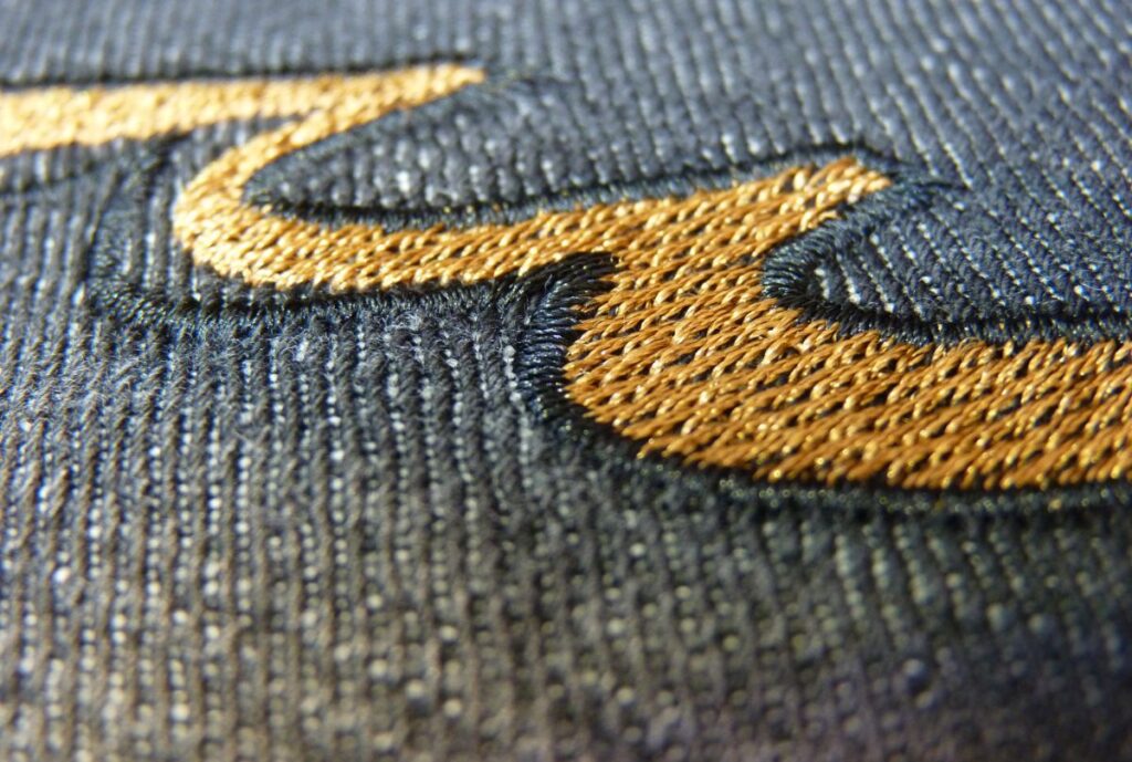High resolution Branding and Logo Embroidery services at mr balaclava.