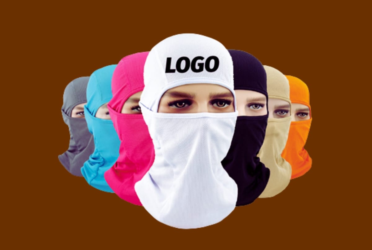 A stylish balaclava designed for fashion-conscious individuals, showcased by a manufacturer
