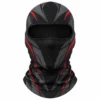 Pasamontañas de moto sublimado – racing negro y rojo – Imagen 1 de 4