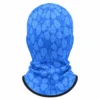Custom Blue Pattern Sublimated Balaclava – Mesh Eye – Image 4 of 4