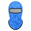 Custom Blue Pattern Sublimated Balaclava – Mesh Eye – Image 1 of 4