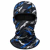 Pasamontañas sublimado de camuflaje tech azul – multiusos – Imagen 1 de 4