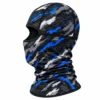 Pasamontañas sublimado de camuflaje tech azul – multiusos – Imagen 4 de 4