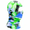 Vollflächig sublimierte Sturmhaube – tropisches Geometrie-Muster – Bild 3 von 4