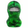 Sublimierte Sturmhaube mit Neon-Wabenmuster – Mesh-Augenpartie – Bild 1 von 3