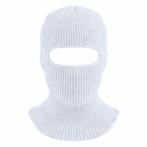 Off-White One-Hole Knitted Balaclava – Fine Rib Knit