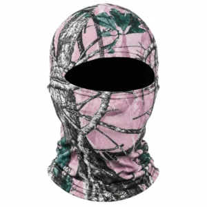 Custom Pink Tree Camo Sublimated Balaclava – Smooth Edges