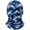 Cagoule imprimée flocons de neige – microfibre d’hiver – Image 4 sur 4