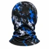 Cagoule imprimée à trois ouvertures – motif crocs bleu – Image 4 sur 4