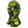 Custom Tropical Leaf Sublimated Balaclava – Mesh Eye – Image 4 of 4