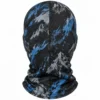 Bedruckte Sturmhaube mit zwei Öffnungen – blaues Bergmotiv – Bild 4 von 4