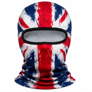 Custom Union Jack Printed Balaclava – Microfiber