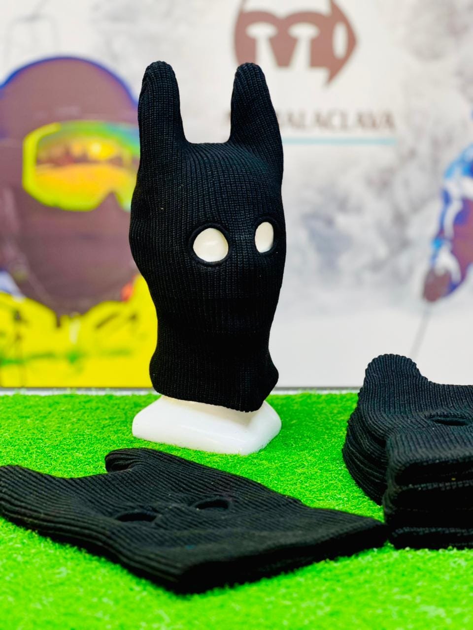 Flat Short of Cat Ear Balaclava