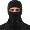 Black Breathable Mesh Ski Balaclava – Warm, Moisture-Wicking, Stretch Fit – Image 2 of 4