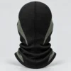 Black and Grey Stretch Fleece Balaclava – Reflective Details – Image 4 of 4