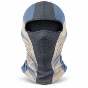 Blue and Beige Summer Balaclava – Side Ventilation Holes