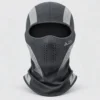 Dark Grey Stretch Balaclava – Mesh Side Panels, Perforated Mouth – Image 1 of 4