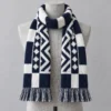 Double-Layer Jacquard Football Scarf – Image 2 of 3