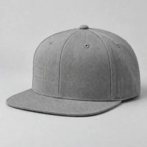 Custom Snapback Cap – Flat Peak, 3D Puff Embroidery