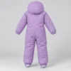 Mono de nieve infantil personalizado – Acolchado, trabillas – Imagen 2 de 3