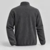 Pull polaire col zippé personnalisé – Couche intermédiaire micropolaire – Image 2 sur 3
