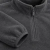 Pull polaire col zippé personnalisé – Couche intermédiaire micropolaire – Image 3 sur 3