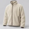 Veste polaire sherpa personnalisée – Zippée, après-ski – Image 1 sur 3