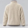 Veste polaire sherpa personnalisée – Zippée, après-ski – Image 2 sur 3