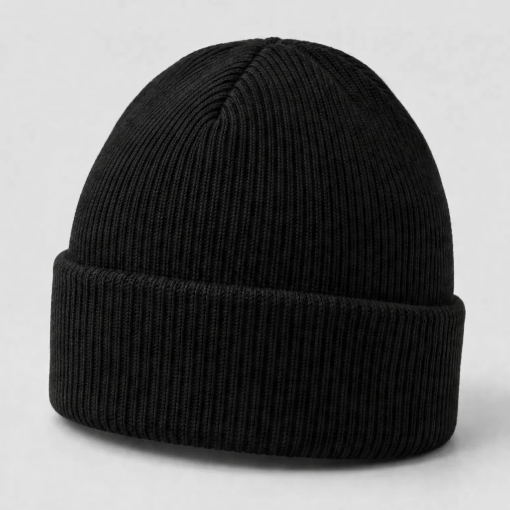 Black Watch Cap, three-quarter front view
