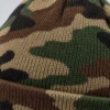 Bonnet camouflage personnalisé – Jacquard camouflage forêt, à revers – Image 3 sur 3