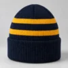 Custom Striped Beanie – Team Colours, Cuffed – Image 2 of 3