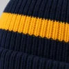 Custom Striped Beanie – Team Colours, Cuffed – Image 3 of 3