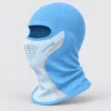 Sommer-Sturmhaube aus Stretch in Hellblau – seitliche Mesh-Lüftung – Bild 3 von 4