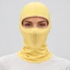 Pale Yellow Summer Balaclava – Single Centre Seam, Soft Hem – Image 2 of 4