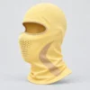 Pale Yellow Summer Balaclava – Single Centre Seam, Soft Hem – Image 3 of 4