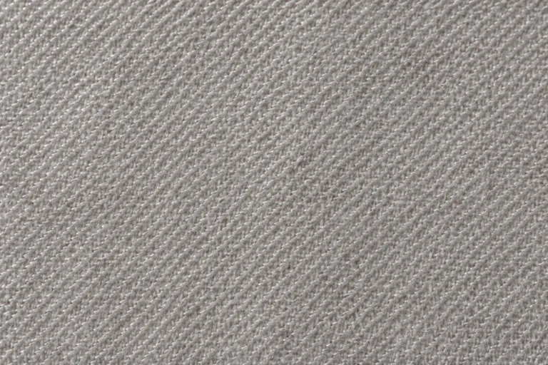 Close-up of dove-grey pashmina with a fine, light weave