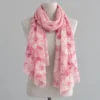 Printed Chiffon Scarf – Image 2 of 3
