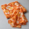 Pañuelo de voile de algodón estampado – Imagen 1 de 3