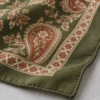 Pañuelo de cuello de sarga estampado – Imagen 3 de 3