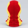 Red and Yellow Fleece Balaclava – Single Top Seam, Perforated Mouth – Image 4 of 4
