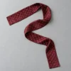 Foulard fin en satin imprimé – Image 1 sur 3