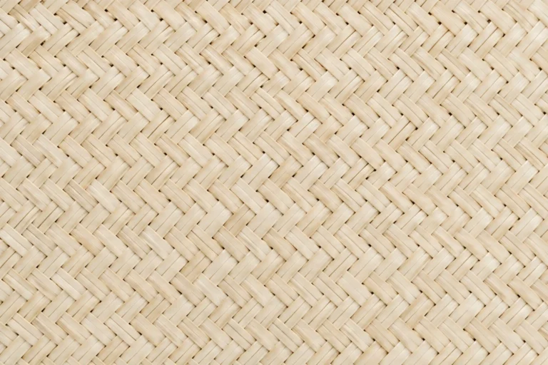 Toquilla Straw (Panama): close-up of fine ivory toquilla straw weave